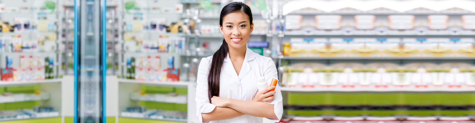 Female Pharmacist smiling